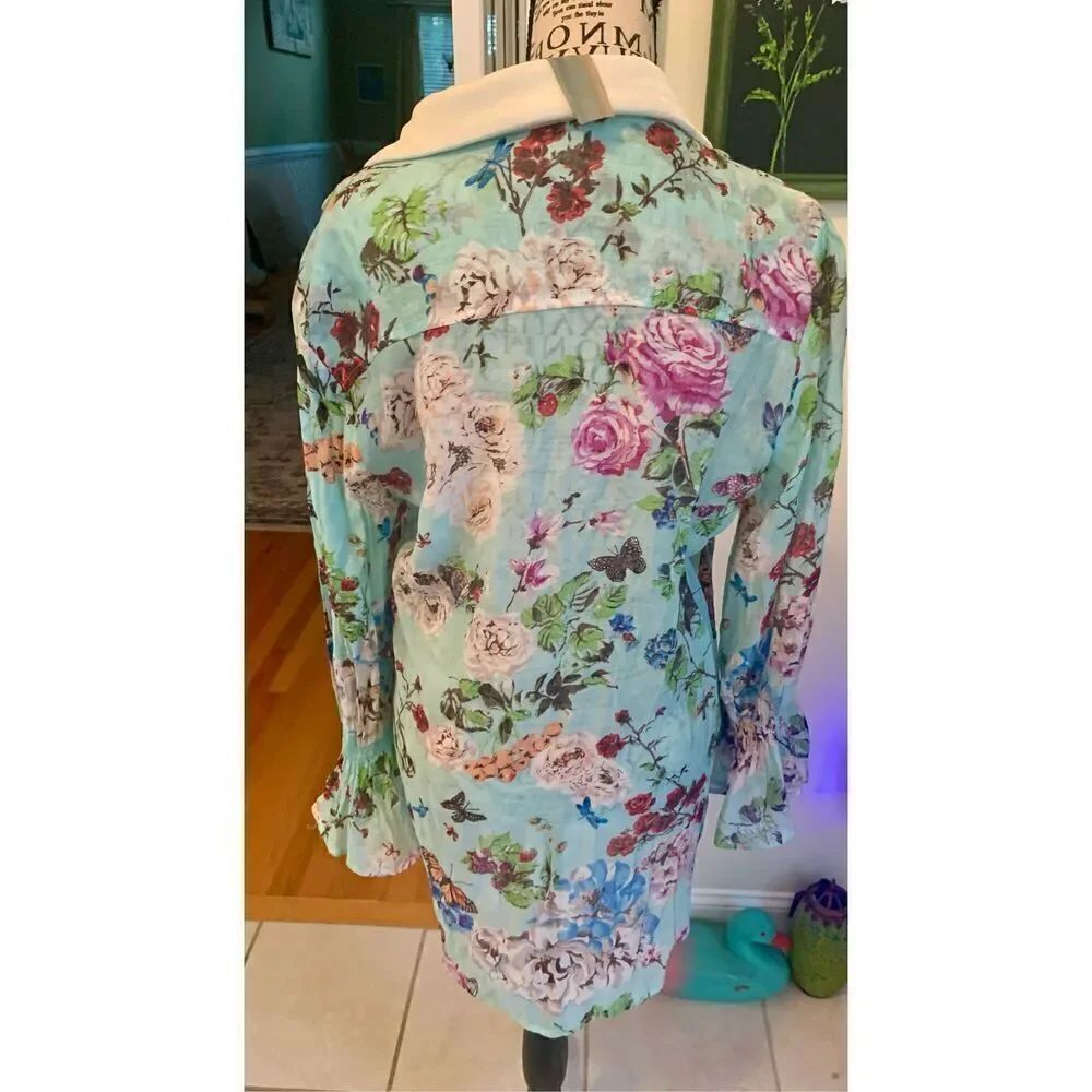 Aratta Button Down Blouse - Picture 4 of 12